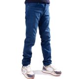 Twister Vegas 724-02C Mavi Yüksek Bel Rahat Paça Erkek Jeans Pantolon