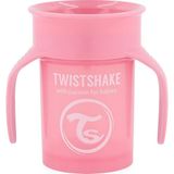 Twistshake 360° Dökülmez Alıştırma Bardağı Pembe 6+ Ay 230 ml