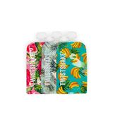 Twistshake Ananas Karpuz Muz Desenli Sıkmalı 3’lü Mama Poşeti 220 Ml
