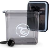 Twistshake Hava Geçirmez Mama Saklama Kabı - 1700ML | Siyah - Standart
