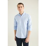 Twn 0EF020210260701M Mavi Slim Fit Erkek Gömlek