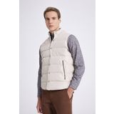 Twn 1ECY735210049 Slim Fit Taş Düz Yelek Mont
