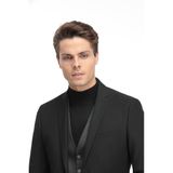 Twn 3EFY5KMBN053M001 Siyah Slim Fit Kombinli Takım Elbise