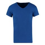 Twn 4EE142263602750 Mavi Slim Fit Erkek T-shirt