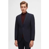 Twn Slim Fit Lacivert Düz Mono Yaka Viskonlu Takim Elbise