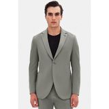 Twn Slim Fit Vizon Düz Takim Elbise 4EC05E301545M - 48 - 6 Drop