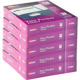 Two- Klasör, Koyu Mavi, Fall 5 Adet 5 Boxes - Standart