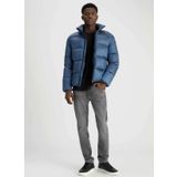 TWO TONE PUFFER JACKE Lacivert Erkek Mont J30J326097CDO