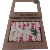 Twobeys 21710 Bebek Karışık Desenli Yedili Ağız Mendili - Pembe - Standart