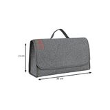 Twoboss Çok Amaçlı Bagaj Çantası Bagaj Düzenleyici Organizer Yapışan Keçe Çanta (40 Cm)