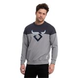 TWOBULL HELSINKI Sweatshirt Erkek SİYAH/FÜME -1