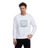 TWOBULL Sweatshirt Erkek BEYAZ M
