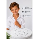 TWOGAN Erkek Çocuk Çelik Kolye Ve Bileklik Seti Ataç Model Unisex