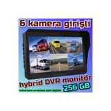 Twogo 6 Kanallı 10 Inç Monitör Dvr Hybrid 6 Kamera Girişli -6006 ( Kamerasız )