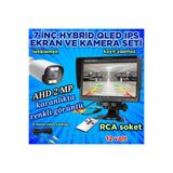 Twogo TARIMSAL ARAÇLARA 1 ADET AHD 2MP WARM LEDLİ KAMERA 7'' QLED IPS MONİTÖR 12 V