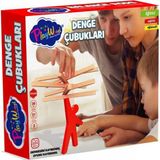 Twox Çocuk Playwood Ahşap Denge Çubukları