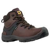 TWR Toworkfor Hıker Brown S3 SRC WR Nubuk Kompozit Burun İş Botu - Kahverengi