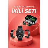 Tws Bluetooth Kulaklık Ve Akıllı Saat Uyku Takibi Nabız Ölçer Uzun Pil Ömrü - Lisinya