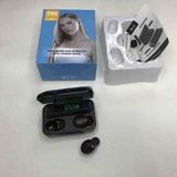 Tws F9-5 Bluetooth 5.0 Dijital Ekranlı Kablosuz Kulaklık (Powerbank Özellikli) - Siyah