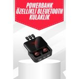Tws Kutulu Dijital Göstergeli Bluetooth Kulaklık Kablosuz Kulakiçi Kulaklık