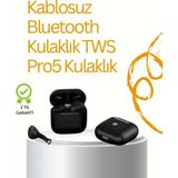 Tws Pro 5 Bluetooth Kulaklık - Gelişmiş Ses Teknolojisi ve Uzun Batarya Ömrü ( Lisinya )