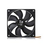 Tx 12 cm Sessiz Siyah Kasa Fanı