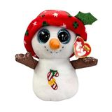 TY Beanie Boos Brrrnie Peluş Oyuncak Beyaz Ayı Büyük Gözlü 15 cm
