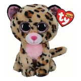 Ty Beanie Boos Kahverengi Benekli Leopar Livvie 15 cm Peluş Oyuncak