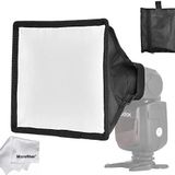 T&Y FOTO Tianya - Tepe Kafa Flash Flaşları Için 15X17CM Softbox Yumuşatıcı Diffuser - Canon Nikon Sony Fujifilm Godox Yongnuo vb.