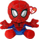 Ty - Marvel Koleksiyonu, Örümcek Adam, Disket Versiyonunda En Sevdiğiniz Kahramanlar, Toplamak için Yumuşak Peluş, Gençler ve Yaşlılar için Hediye Fikri - 20 cm - T44007