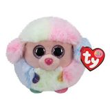 Ty Rainbow Poodle Puf 10 Cm.