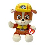 TY Rubble Paw Patrol çocuklar için yumuşak pelüş oyuncak, pelüş oyuncak, koleksiyon parçası, Beanie Babies serisi, standart