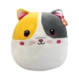 Ty T39393 22 cm Sevimli Bere Yavru Kedi Yavrusu, Yumuşak Pembe Göz Parıltılı Peluş Yastık, Büyük ve Küçük için Hediye Fikri, Tüm Koleksiyon için