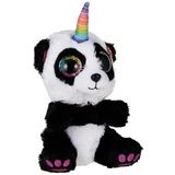 Ty UK Ltd 36307 Paris Panda W / Boynuz - Beanie Boos Peluş Oyuncak, Çok Renkli, 15cm