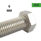 TYA Paslanmaz Civata Dın 933 A2 304 – M6 (25’li / 50’li Set) - 6×20 - 50 Adet