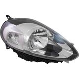 Tyc Dpmix-Hb 20-C262-05-2B Far Sol Fiat Punto Evo 09- Elk. Motorlu Krom