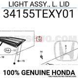 Tyc Honda Civic Fc5 Arka Stop İç Ledlı Sol 2016- (Oem No: 34155Texy01)
