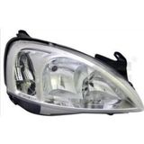 Tyc Opel Corsa C Ön Far Elektrikli Sağ 2005 2006 (Oem No: 93185147)
