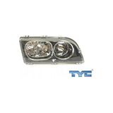 Tyc Volvo S40 V40 Ön Sağ Far Siyah Taban 2003-2004 30899879