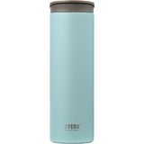Tyeso 500 ml Yeşil Flat Vakumlu Paslanmaz Çelik Taşıma Saplı Termos