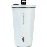 Tyeso 600 ml Beyaz Crush Tumbler Vakumlu Paslanmaz Çelik Termos