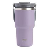 Tyeso 600 ml Mor Dailyneed Vakumlu Paslanmaz Çelik Termos