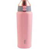 Tyeso 600 ml Pembe Square Vakumlu Paslanmaz Sızdırmaz Çift Duvarlı Termos