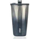Tyeso 600 ml Siyah Candy Tumbler Vakumlu Paslanmaz Çelik Termos