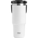 Tyeso 900 ml Beyaz Dailyneed Vakumlu Paslanmaz Çelik Termos