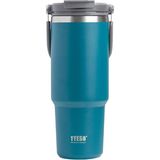 Tyeso Dailyneed Vakumlu Paslanmaz Çelik İki Katmanlı 900 ml Mavi Termos