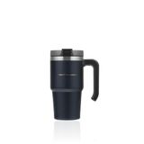 Tyeso Maxus Mug Vakumlu Çift Duvarlı Isı Yalıtımlı Pipetli 600 ML (Siyah)