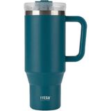 Tyeso Qq Termos Sızdırmaz Pipetli Çift Duvarlı Vakumlu 1200ML - Çok Renkli - 0,18 ml
