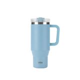 Tyeso QQ Termos Sızdırmaz Pipetli Çift Duvarlı Vakumlu 1200ML