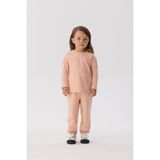 Tyess Bg Store Kız Bebek Somon T-Shirt - 9 - 12 Ay